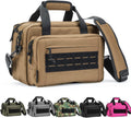 Range Bag for 2 Pistols with MOLLE Expansion - Soft Carry Case