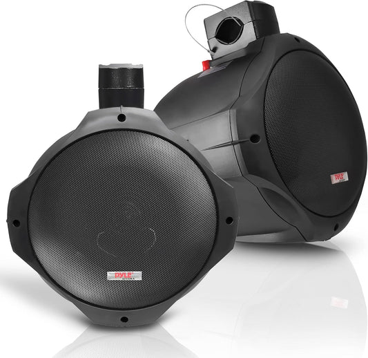 200W Pyle Dual Marine Speakers - Weatherproof Sound System
