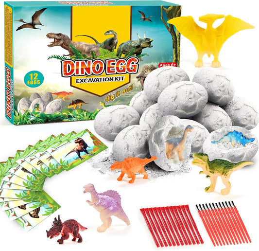 Dino Eggs Excavation Kit: STEM Fun for Kids!