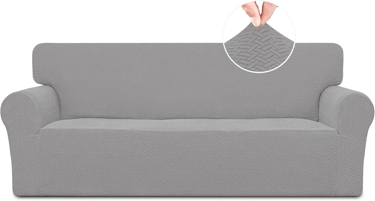 Easy-Going Stretch Jacquard Couch Cover for Ultimate Protection