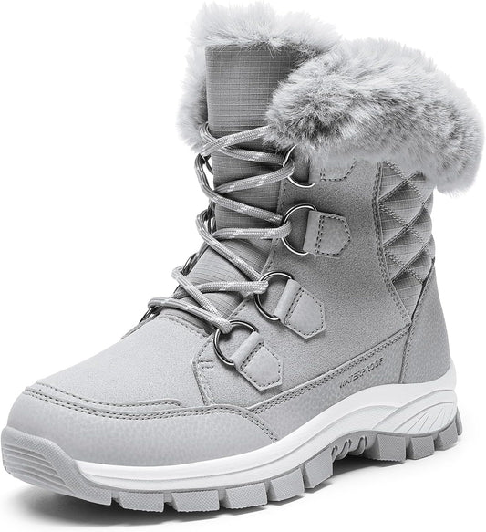 DREAM PAIRS Waterproof Snow Boots for Women - Cozy & Stylish