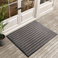 Extra Durable Door Mat 47in x 32in - Low Profile Dirt Trapper