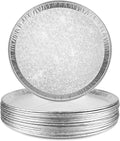 15 Pack Serving Platters 16 in Large Disposable Aluminium Foil Trays