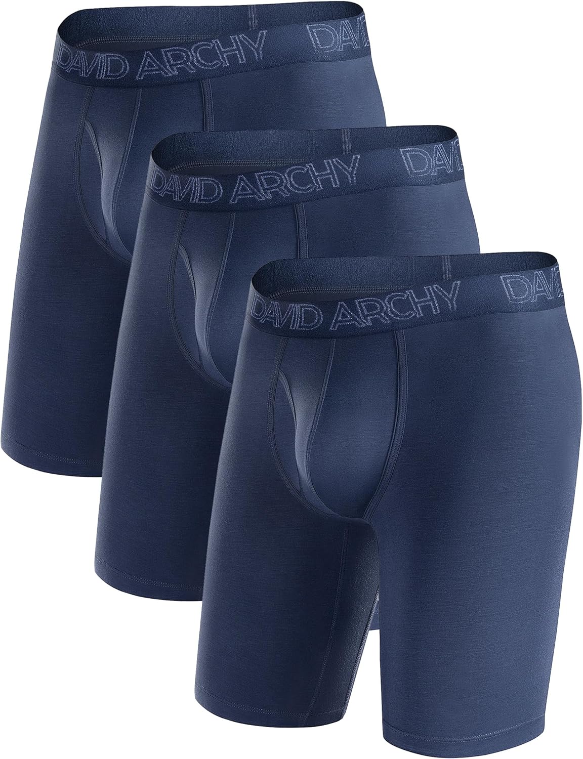 DAVID ARCHY Mens Underwear Boxer Briefs for Ultimate Comfort