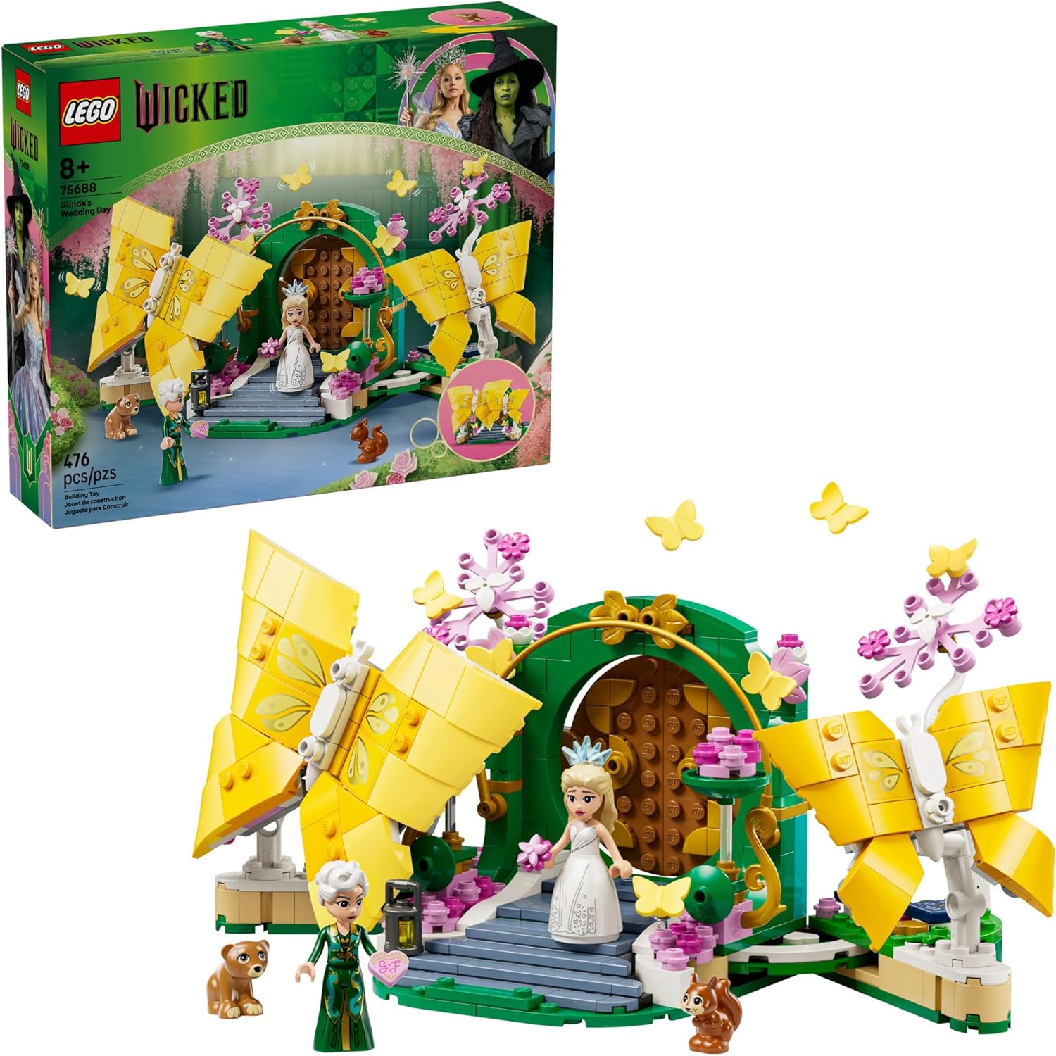 LEGO Wicked Glinda's Wedding Day Building Toy for Kids 8