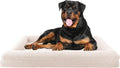 PETMAKER Orthopedic Pet Bed 45in Large Dog Bed - Supportive Bolster