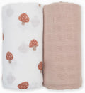 lulujo Baby Swaddle Blankets | Soft Cotton Muslin Set