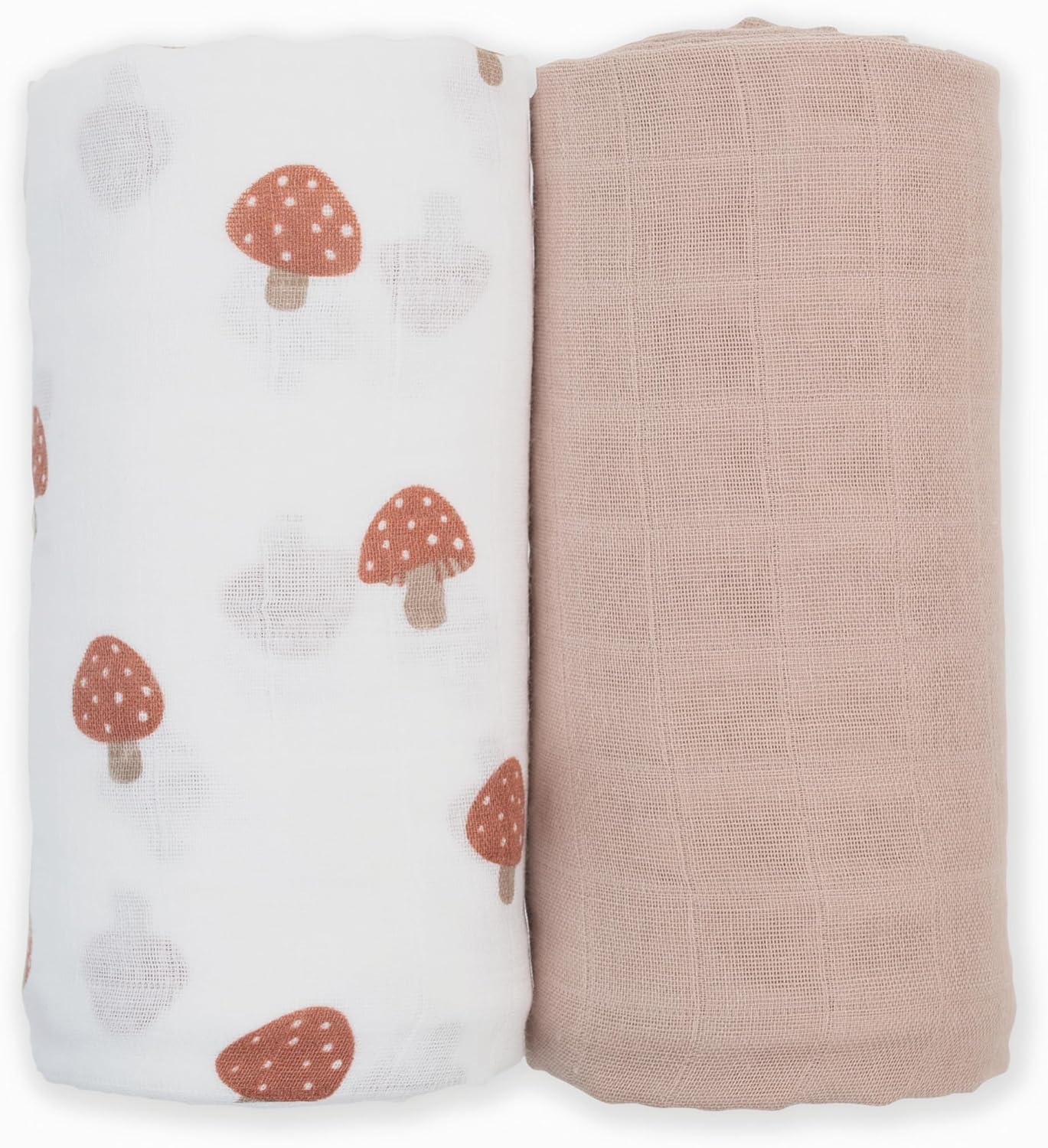 lulujo Baby Swaddle Blankets | Soft Cotton Muslin Set