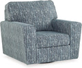 Ashley Aterburm Swivel Chair - Abstract Stripe Design!