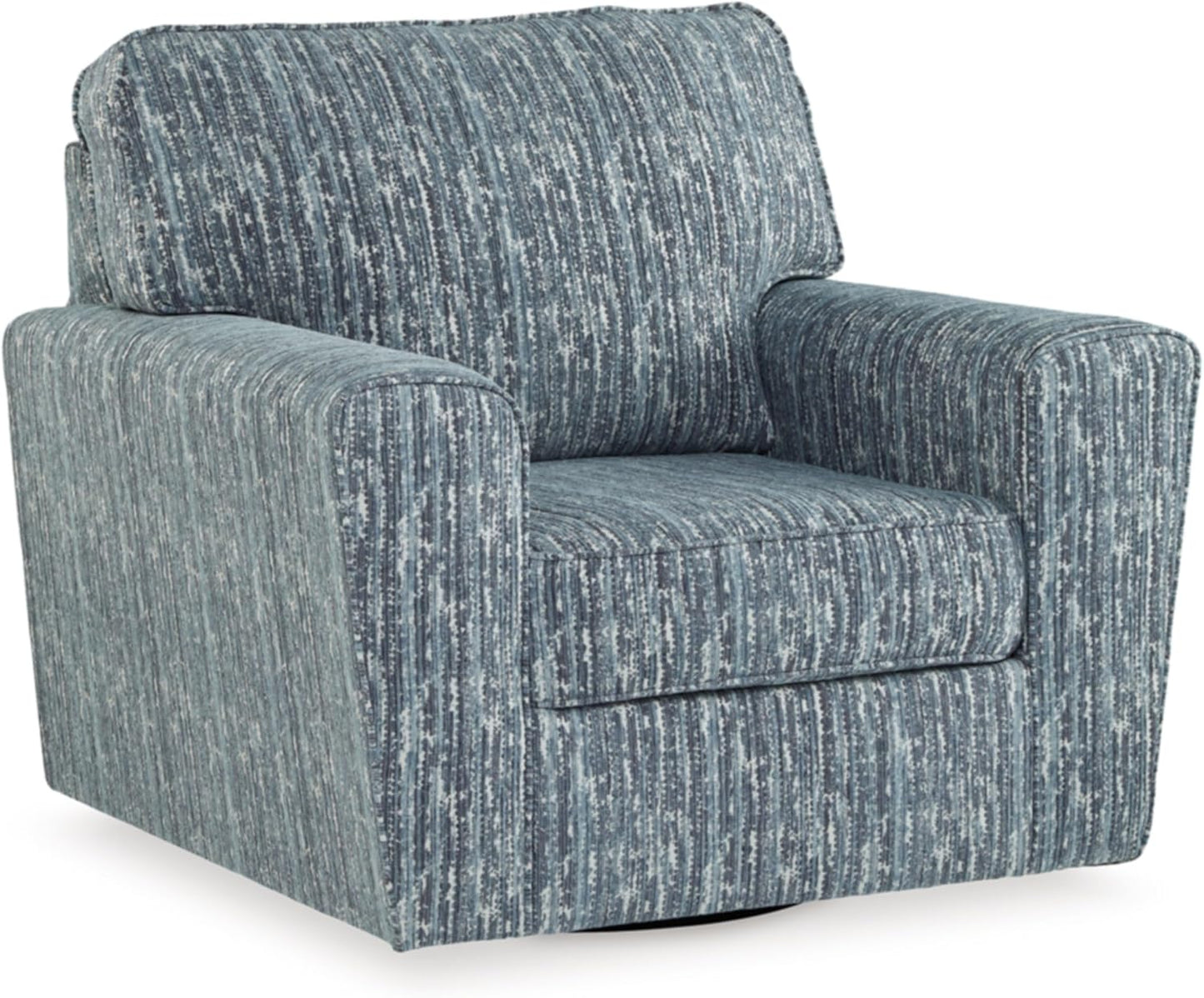 Ashley Aterburm Swivel Chair - Abstract Stripe Design!