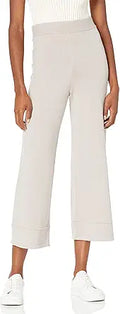 Bernadette Pull-On Loose-Fit Cropped Sweater Pant for Women 5ft 8in