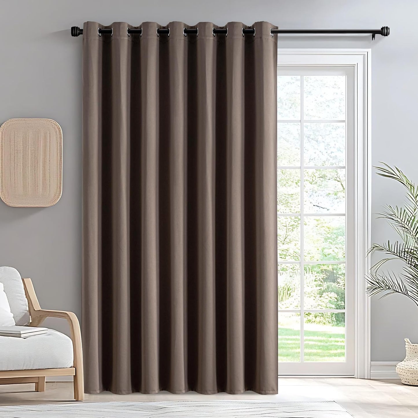 Blackout Sliding Door Curtains for Energy Saving and Style