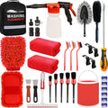 Car Wash Kit with Foam Gun and Microfiber Towels - Complete Cleaning