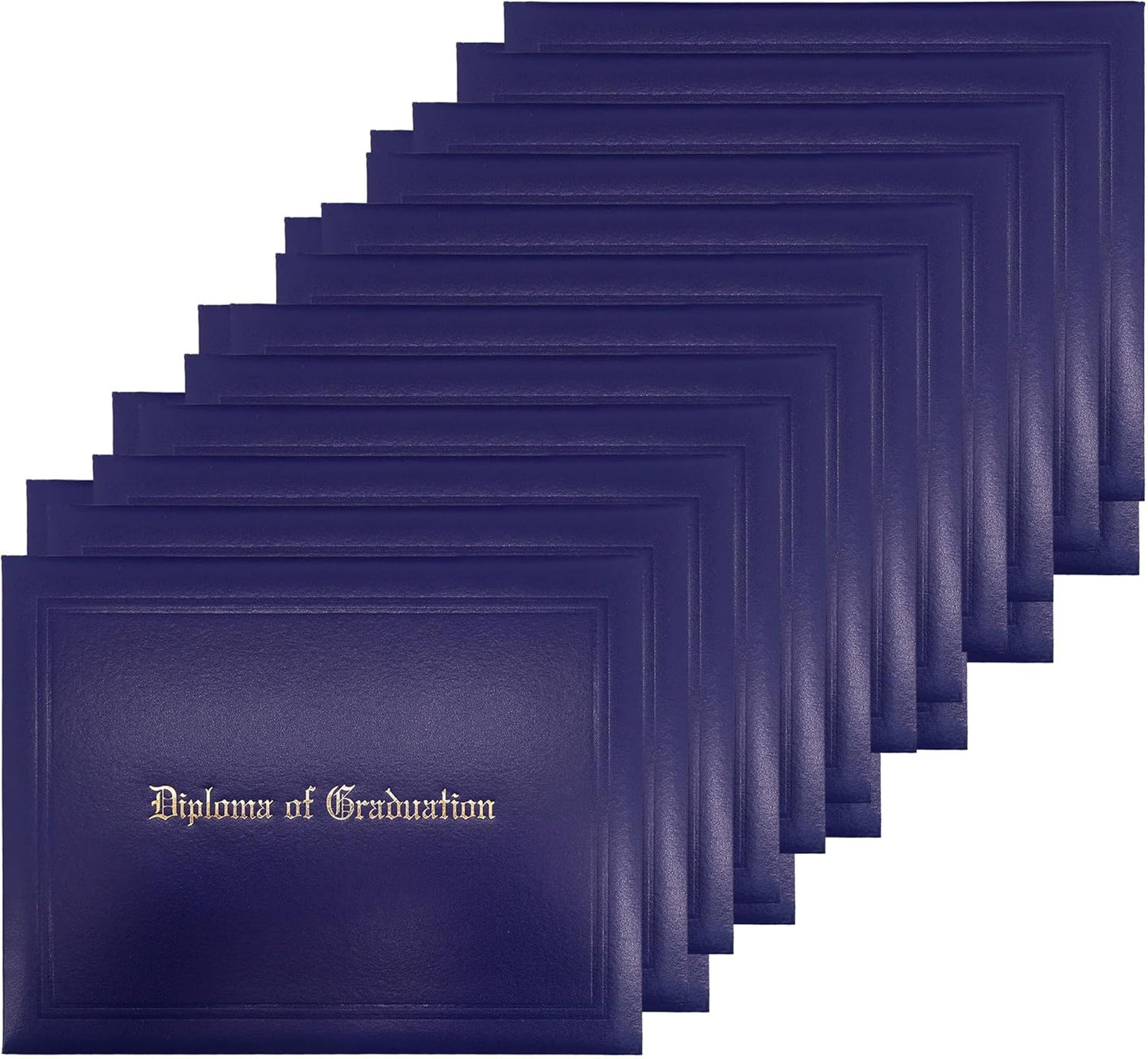 GraduationMall Imprinted Diploma Cover for Certificate 8.5in x 11in