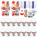 Fishing Party Favors Tackle Boxes Set - 24 Pack Sea Blue