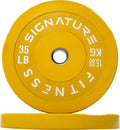 Olympic Bumper Plates 2in Weight Plates for Strength Training