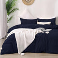 ATsense Duvet Cover Queen Size Set for Luxury Farmhouse Style