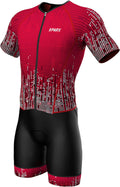 Sparx Mens Elite Aerosuit Triathlon Suit Mens Short Sleeve - Speed Fit