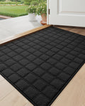 Color&Geometry Door Mat 2 x 3 Low Profile - Durable Non Slip Entry Mat