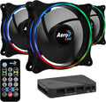 Aerocool Eclipse 12 Pro Bundle ARGB 3x120mm Fans - Controlled Lighting