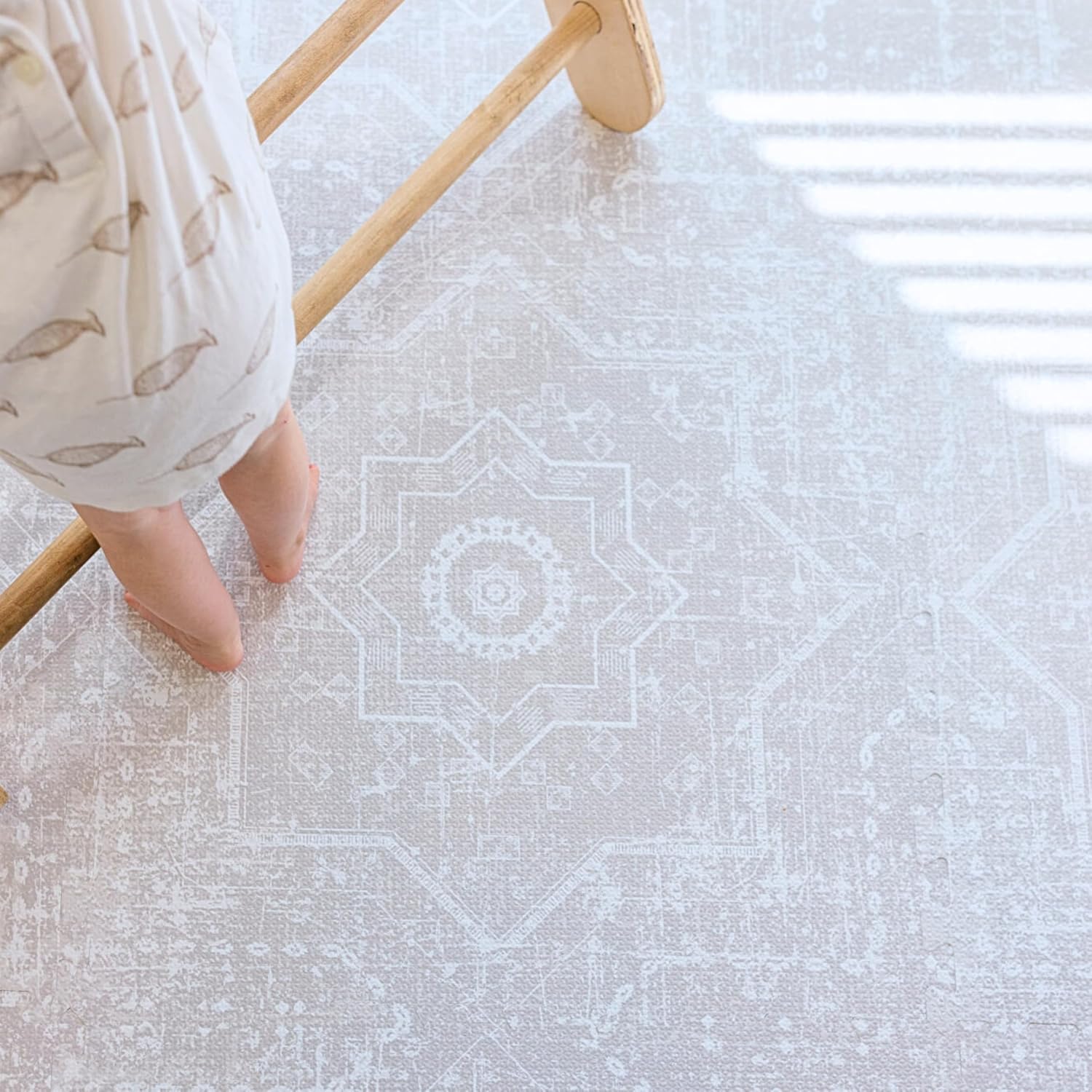 Baby Play Mat for Floor - Premium EVA Foam for Safe Play