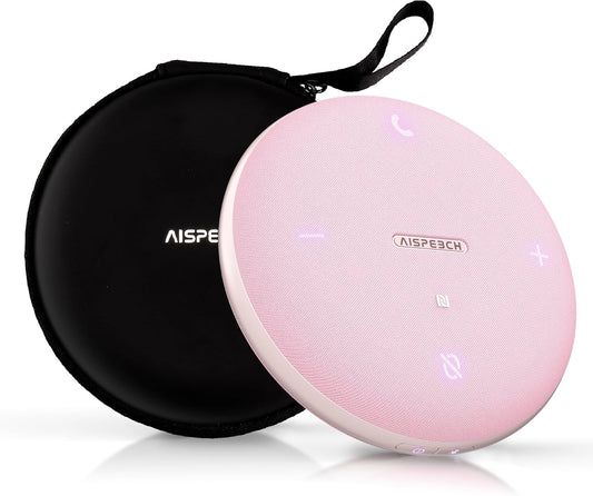 AI Noise Reduction Bluetooth Speaker - Pink