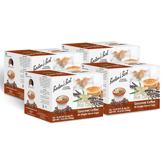 Jamaican Me Crazy Flavored Coffee - Gourmet Single Serve Cups