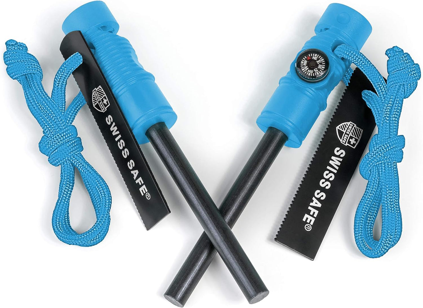 Swiss Safe 5-in-1 Fire Starter Tool - Survival Essential