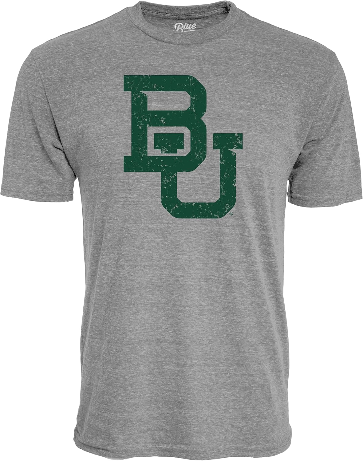 Baylor Bears Men's Tri-Blend T-Shirt with Vintage Icon Graphic