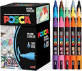 15 Posca Paint Markers Set - 5M Medium Reversible Tips
