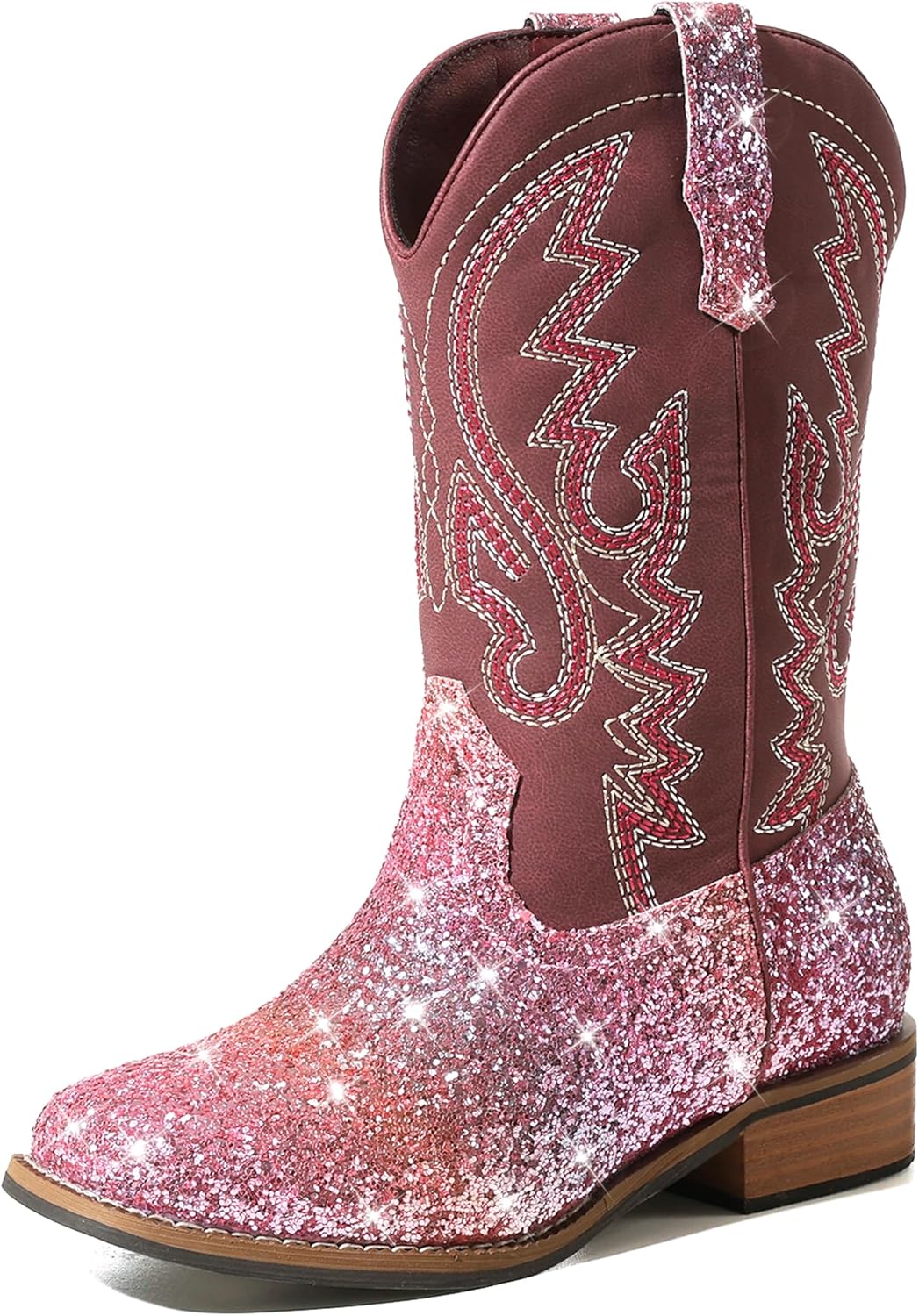 Cowboy Boots Square Toe Kids Boots for Toddlers and Kids