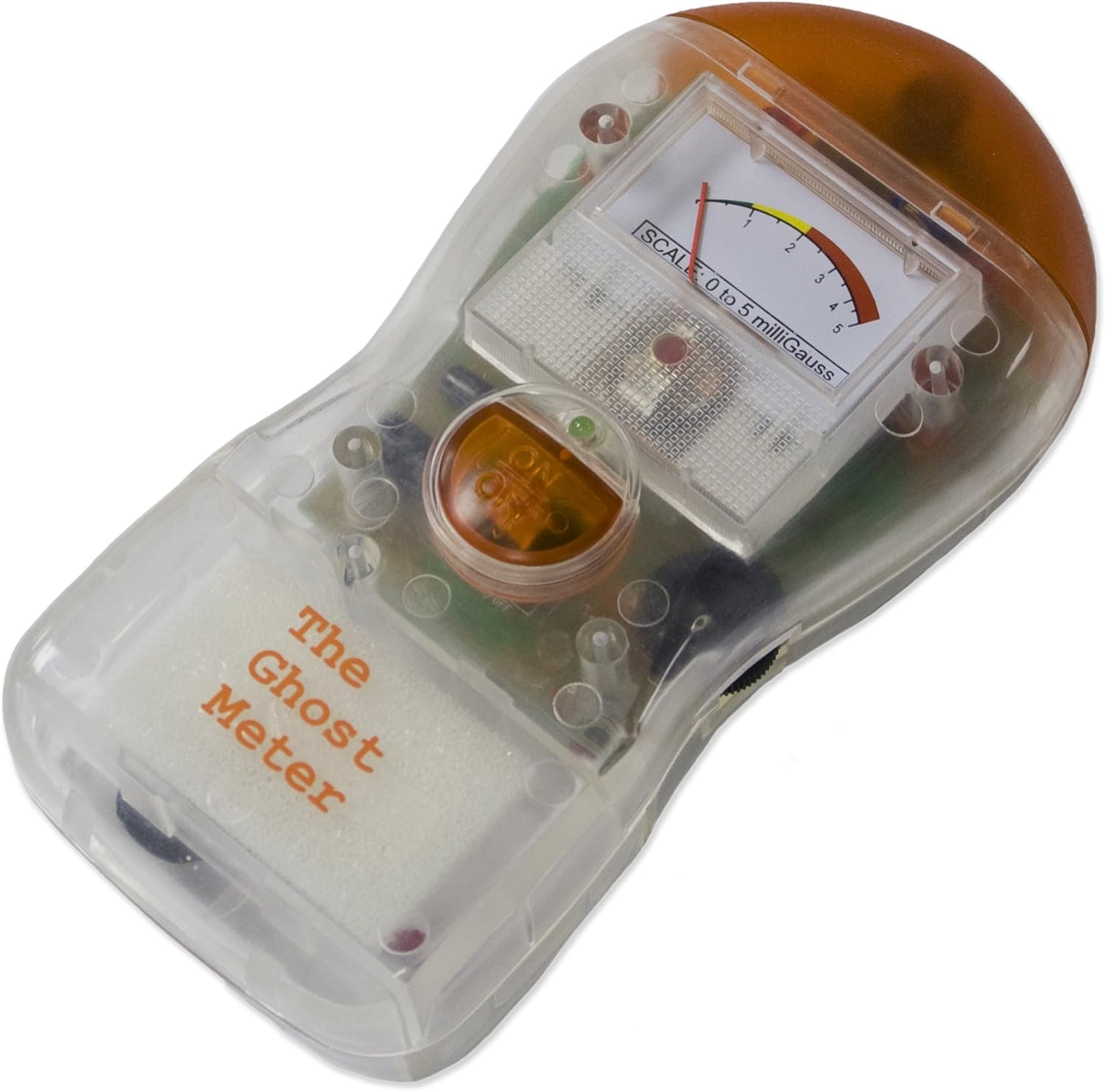 Ghost Meter EMF Sensor with Adjustable Audio Tone and LED Lights