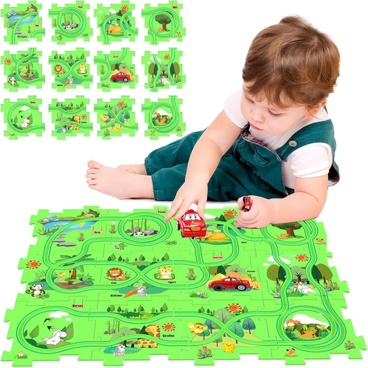 Wismika Puzzle Rail Set - Fun & Educational Toddler Toy
