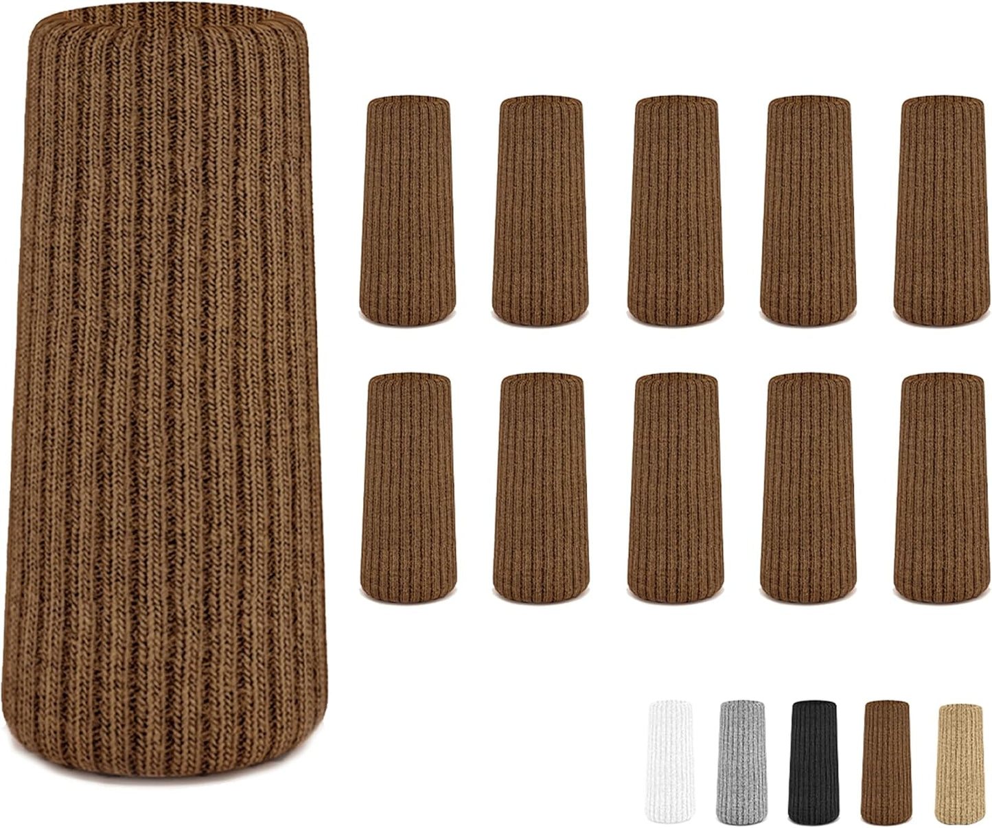 High Elastic Chair Leg Protectors - Secure Fit, Easy to Use!