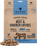 Freeze-Dried Raw Beef & Chicken Soft Nibs - High Protein Cat Meal