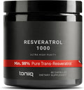 Trans Resveratrol 1000mg 98% Pure - Ultra High Potency