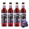 DaVinci Gourmet Classic Huckleberry Syrup 25.4 fl oz (Pack of 4)