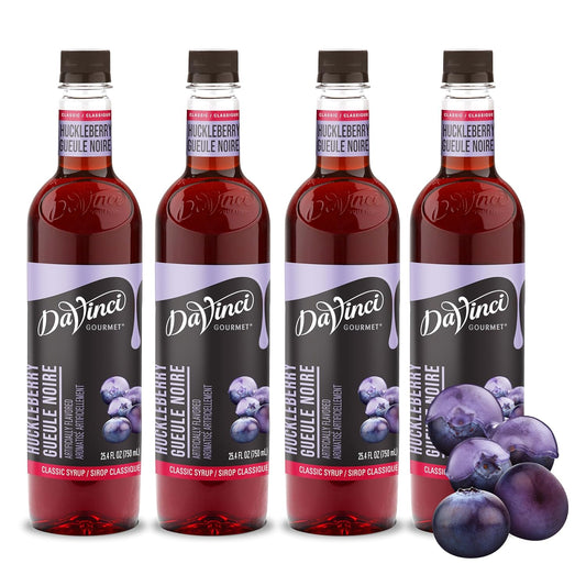 DaVinci Gourmet Classic Huckleberry Syrup for Flavor Lovers