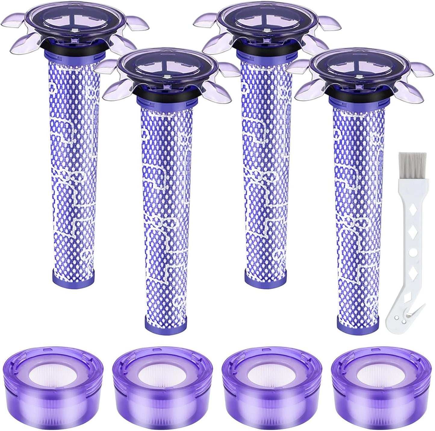 Enhanced Filter Set for Dyson V7 V8 Vacuums