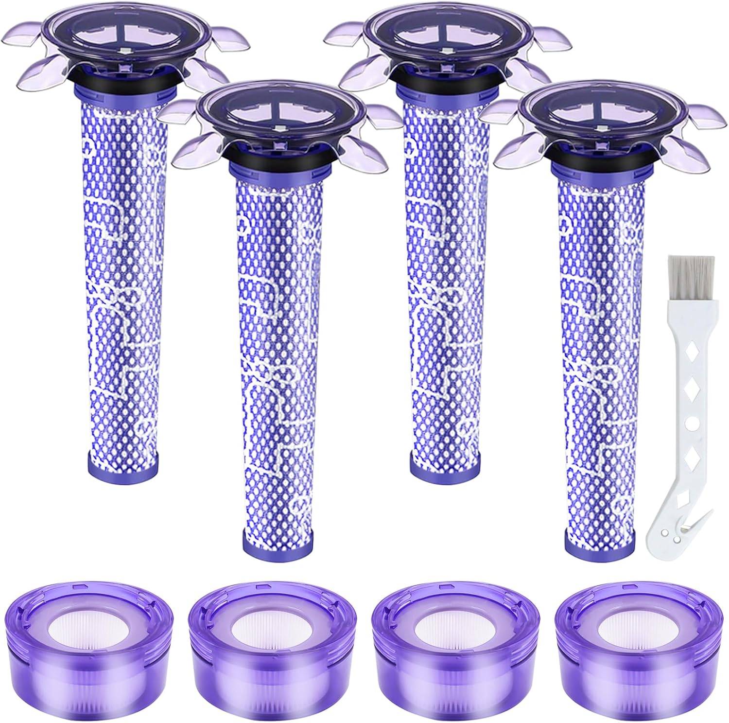 Enhanced Filter Set for Dyson V7 V8 Vacuums