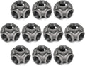 1 in 5-Way Side Outlet Tee Pipe Fitting - Durable Multi-Outlet