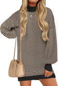 Women's Oversized Turtleneck Sweater Dress - Fall 2025 Cozy Knit