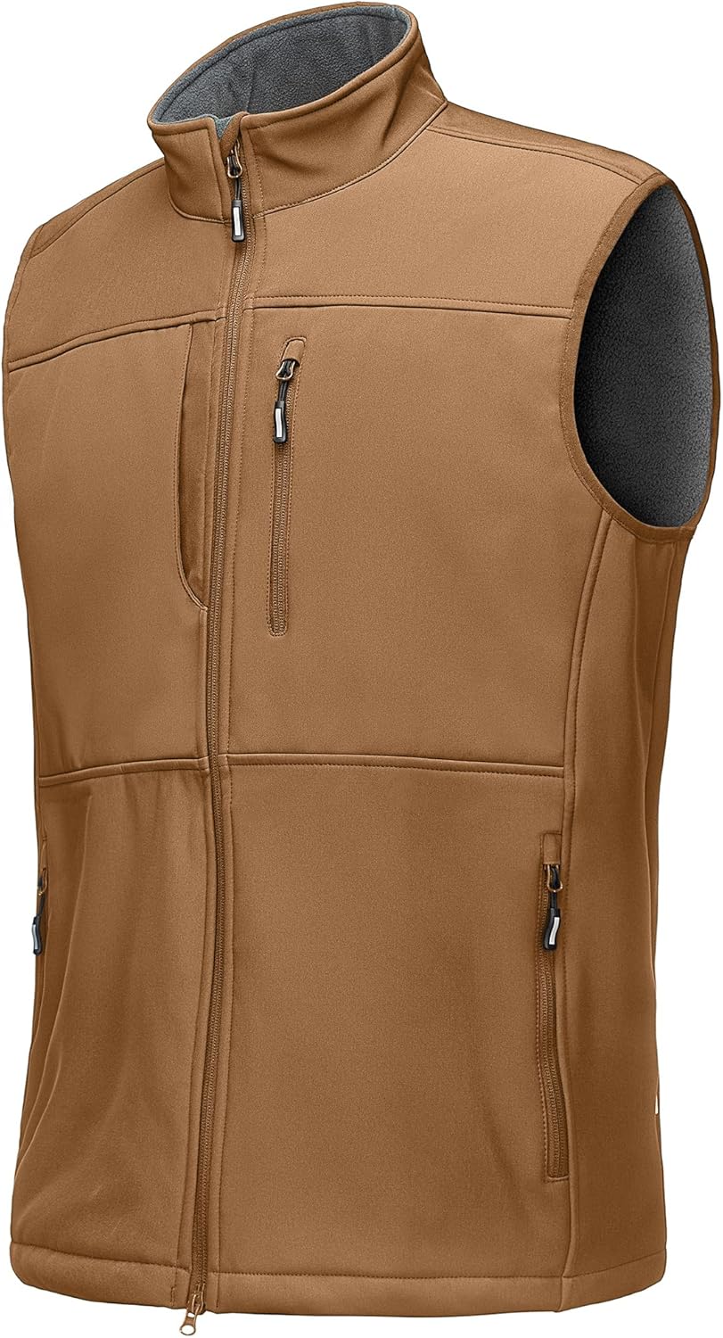 Outdoor Ventures Men's Running Vest - Lightweight Windproof Jacket