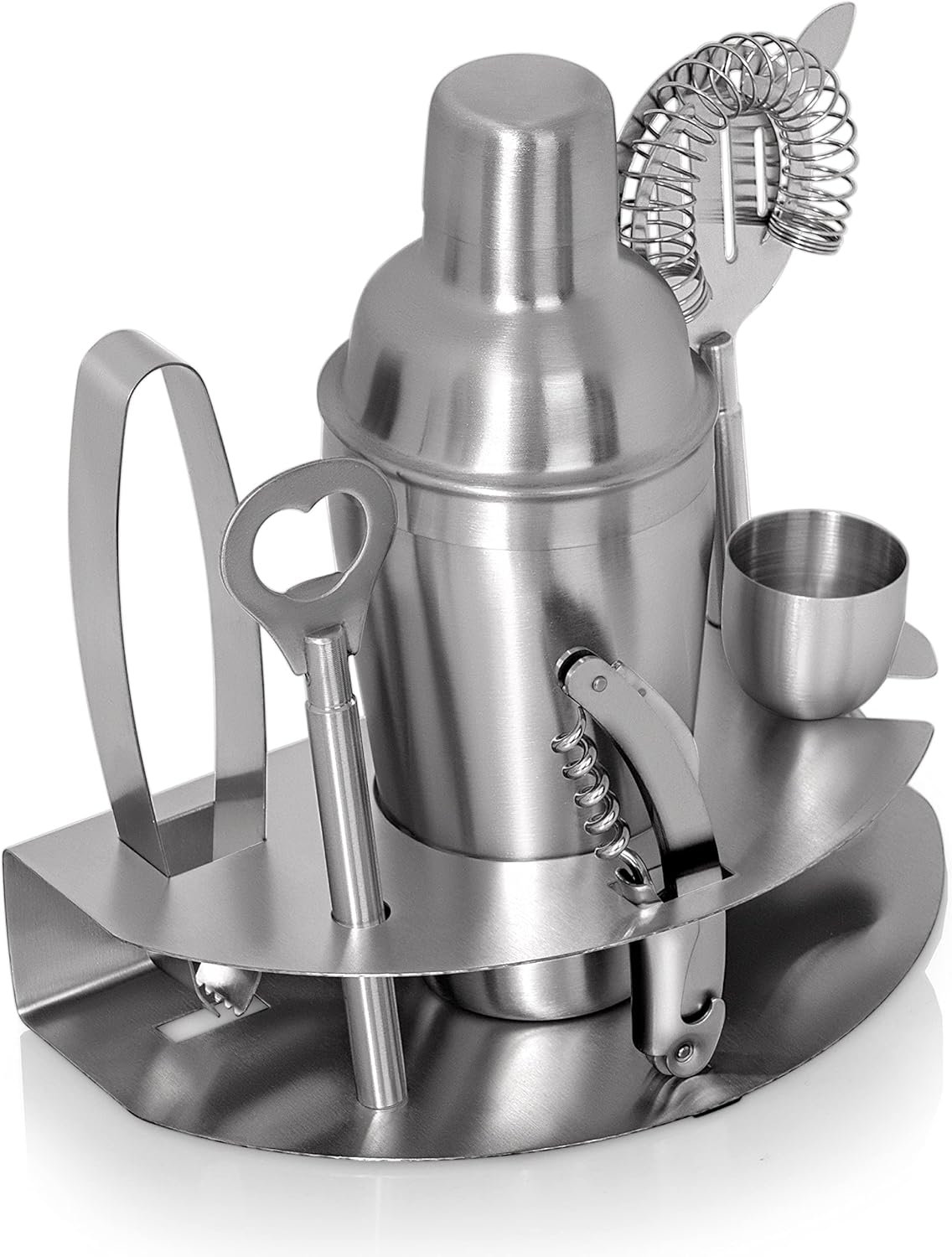 Ultimate Entertaining 7-Piece Stainless Steel Bar Set by Wyndham
