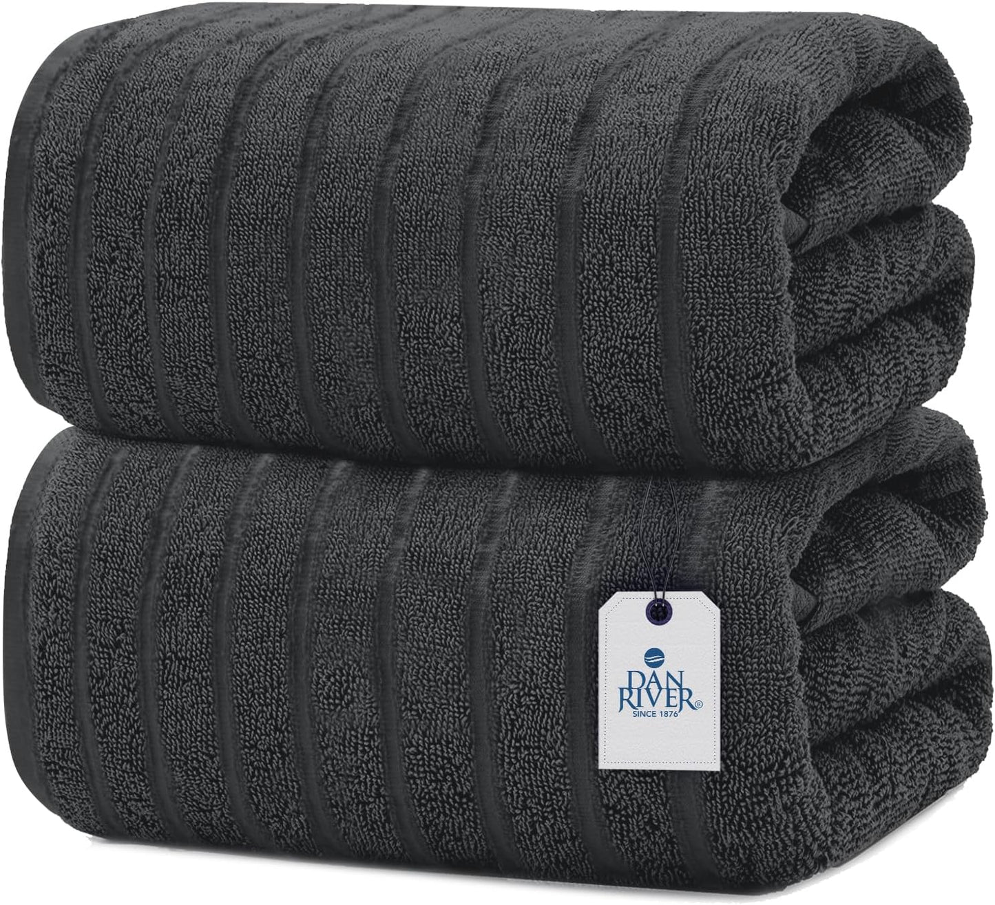 Oversized Bath Sheets Pack of 2, Extra Large 35x70 Inches