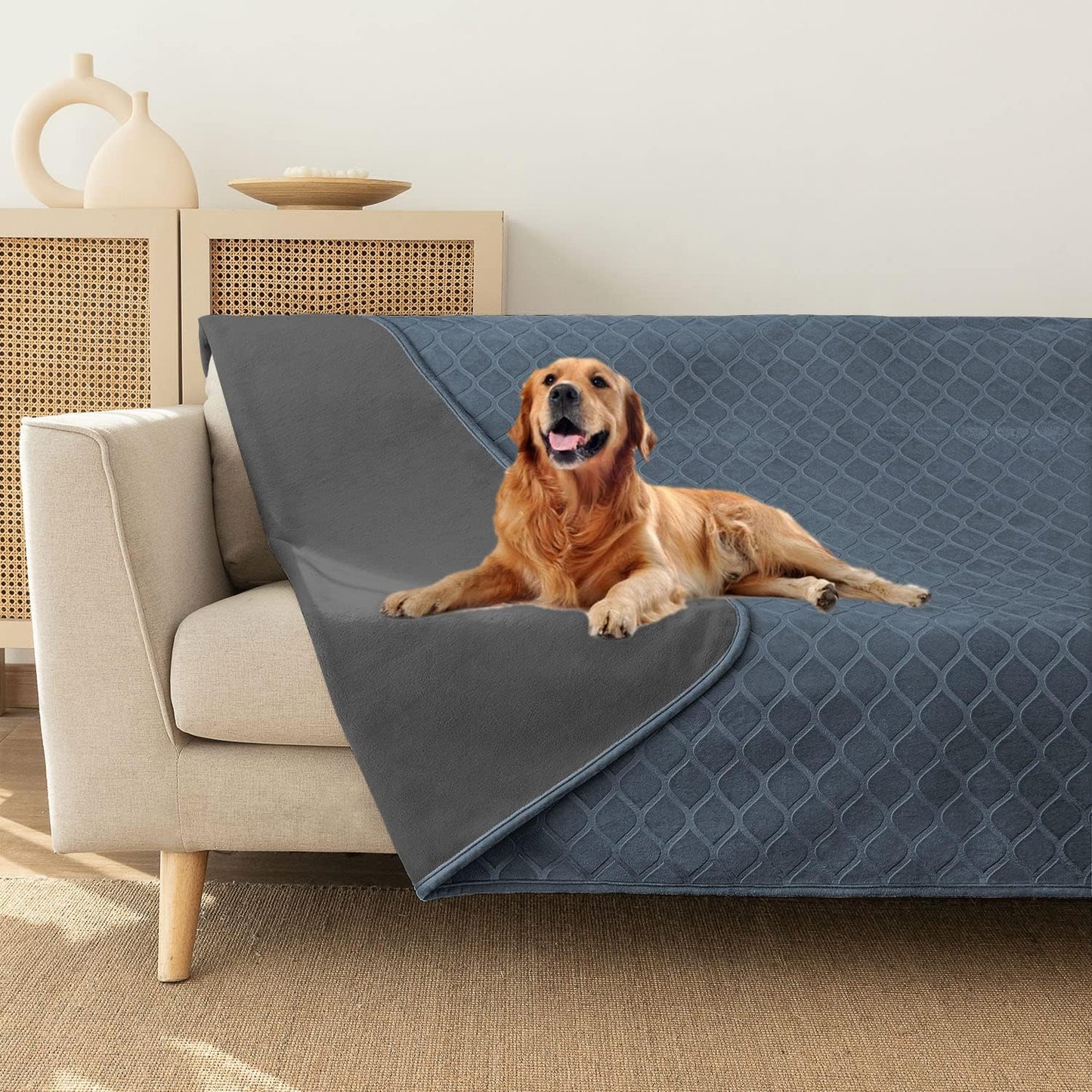 Fuguitex Waterproof Dog Blanket for Cozy Pet Comfort
