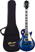 GROTE Guitar Solid Body Electric Guitar with Gigbag LPYS-006 - Warm