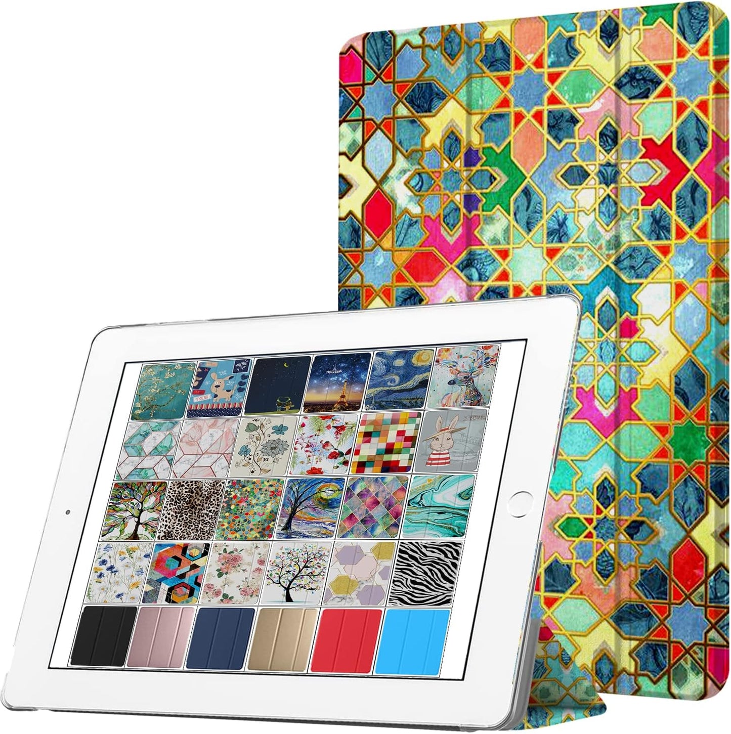 DuraSafe Cases for iPad 9.7 Inch Air 1st Generation - Damask
