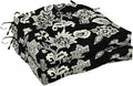 20 x 18 Rocking Chair Cushion 2-Pack - Ashland Black Jacobean