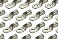 TEMCO 50 Pack Tinned Copper Battery Cable Ends 2 AWG 5/16 in - Marine